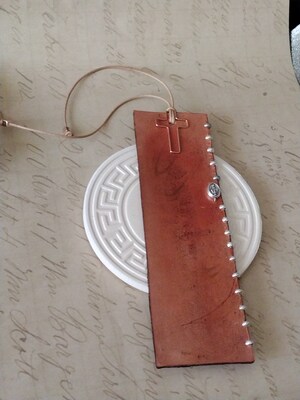 Leather Bookmark Rosary - image6